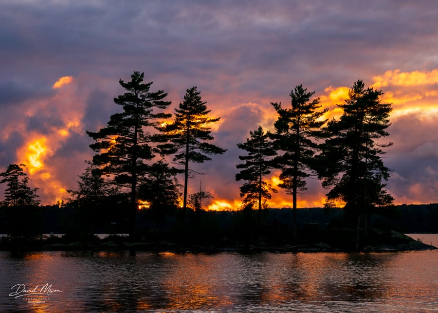 After the Storm on Kennisis Lake