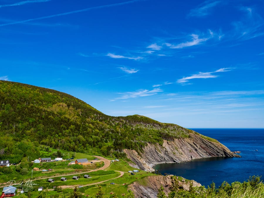 View of Meat Cove, Nova Scotia