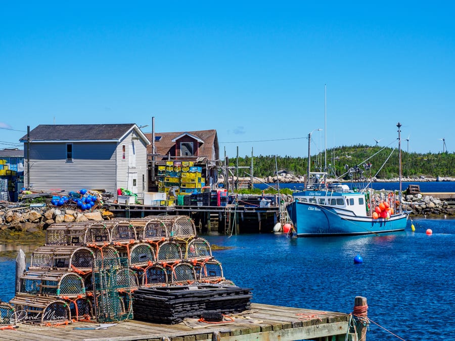 Working Wharf at Terence Bay