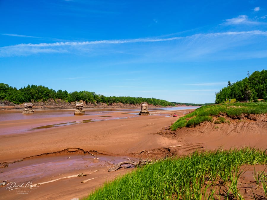 Low Tide at the Tidal Bore