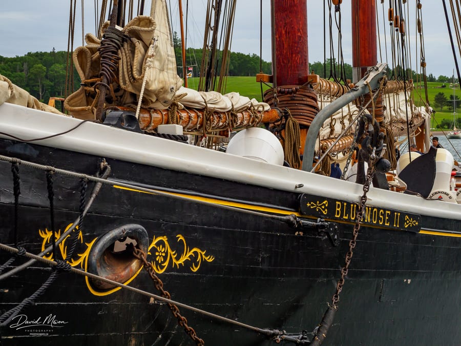 Bluenose II Rigging