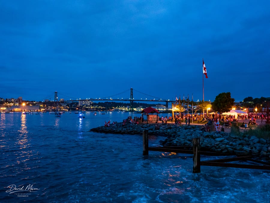 Dartmouth Waterfront at Blue Hour