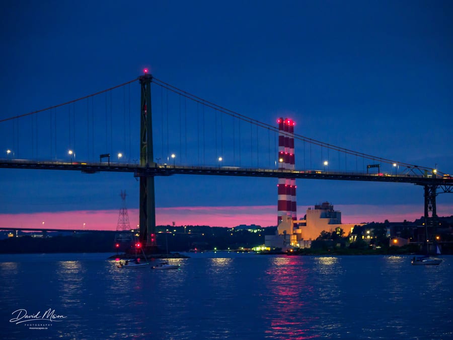 Macdonald Bridge at Night