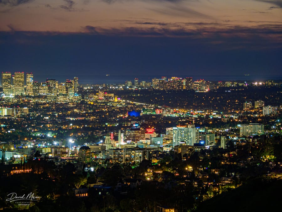 LA from Griffith Observatory, Los Angeles, California
