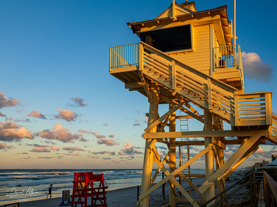 Lifeguard Tower at New Smyrna Beach