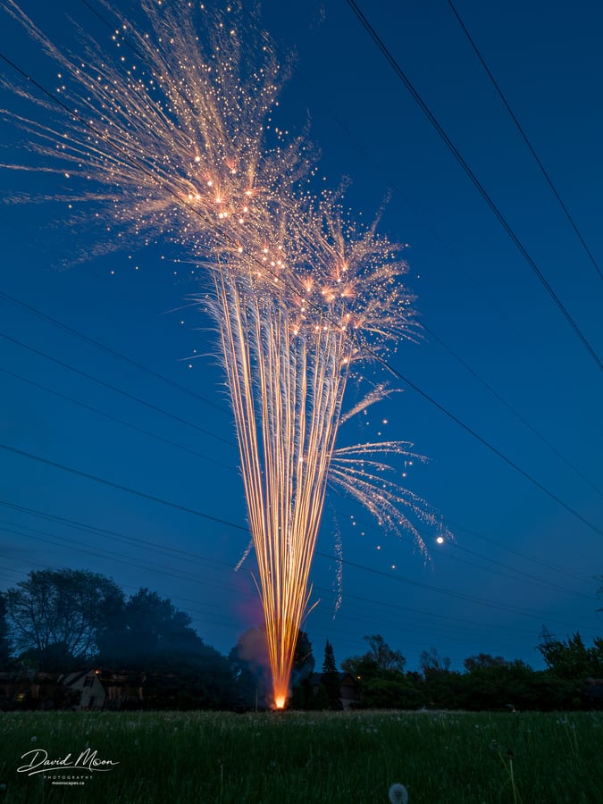 Golden Victoria Day Fireworks