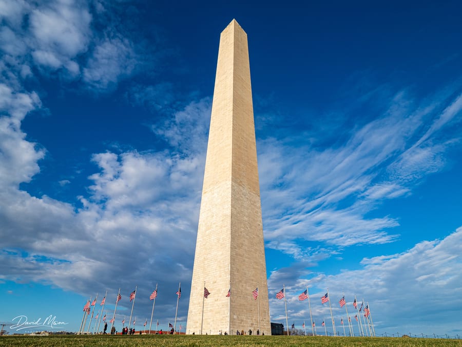 Washington Monument Under Blue Sky
