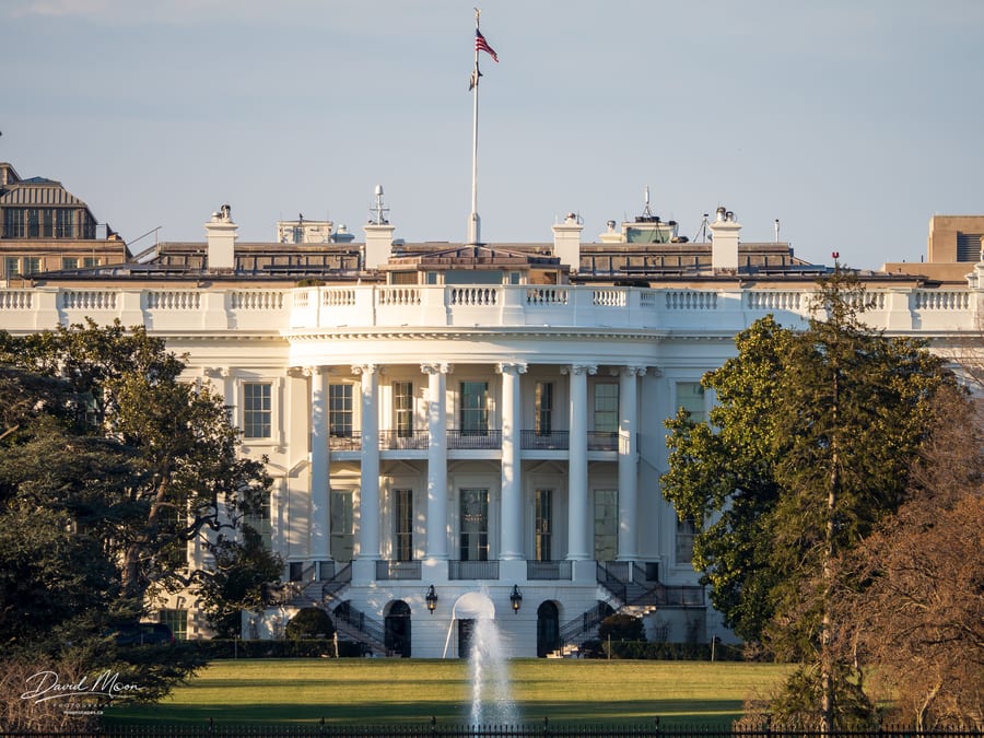 White House South Portico