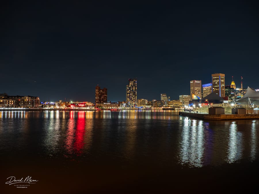 Inner Harbor at Night