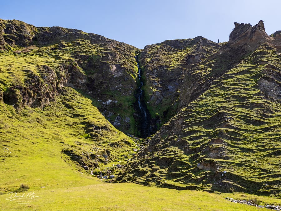Waterfall in the Green Hills