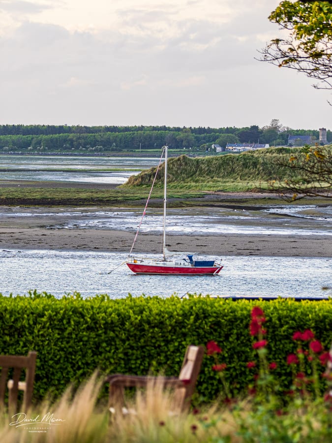 Sailboat on the Malahide Estuary