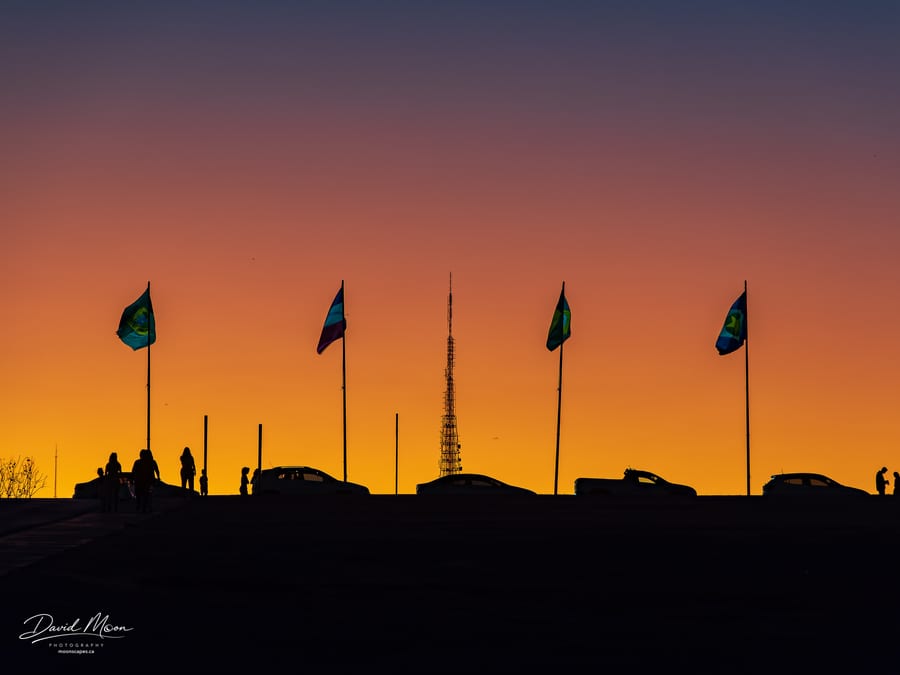 Brasília Sunset Silhouettes