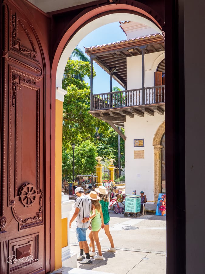 Inside Cartagena Cathedral