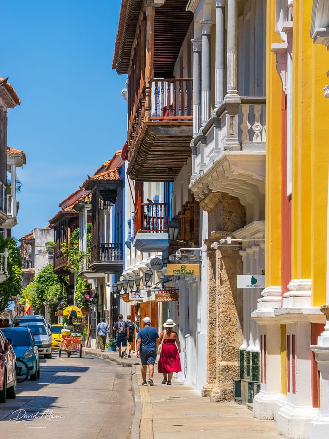 Street in Cartagena