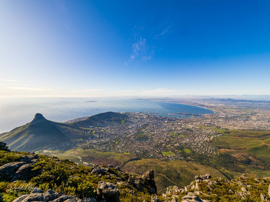 Cape Town from Table Mountain
