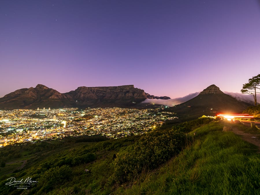 Cape Town at Blue Hour