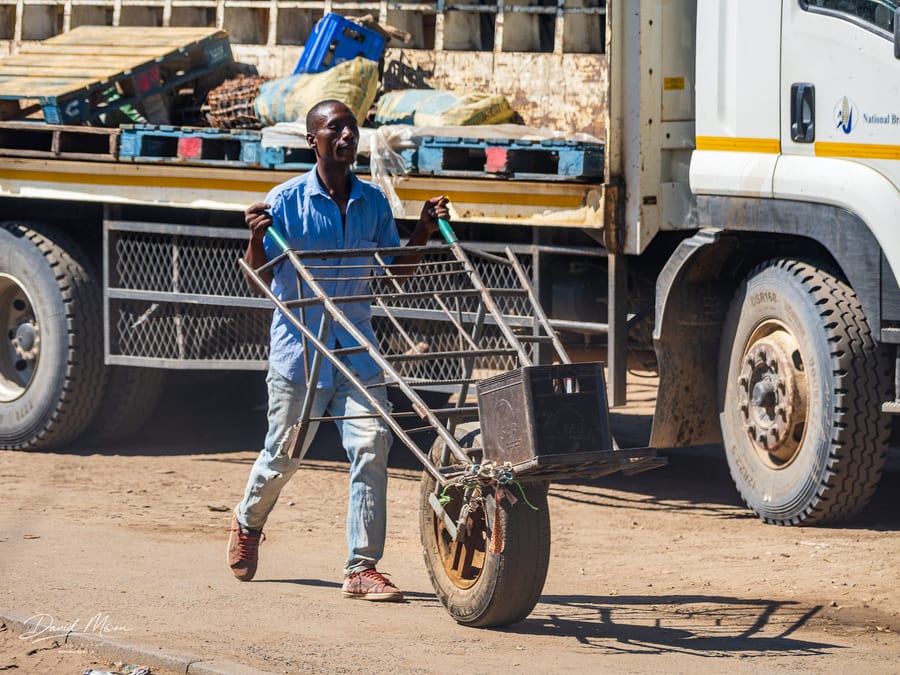 Pushing a Handcart