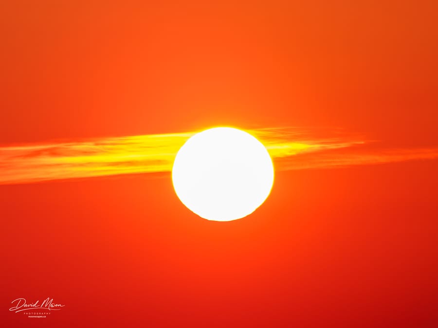 Sun Through Summer Clouds
