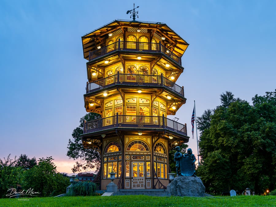 Pagoda and Memorial at Patterson Park