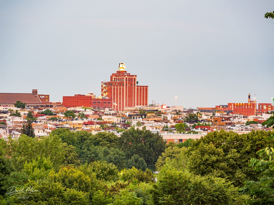 Mr. Boh Above Baltimore