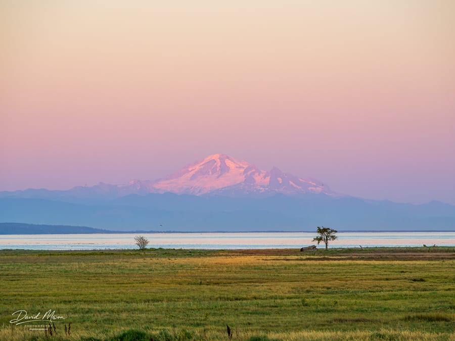 Mount Baker at Dusk