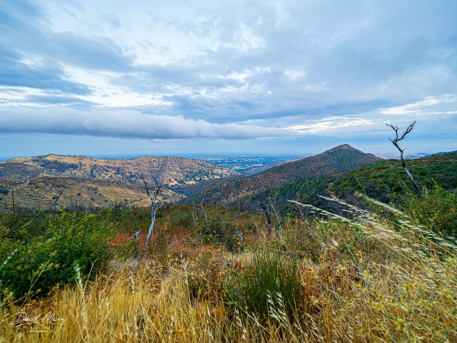 Clouds Over the California Hills