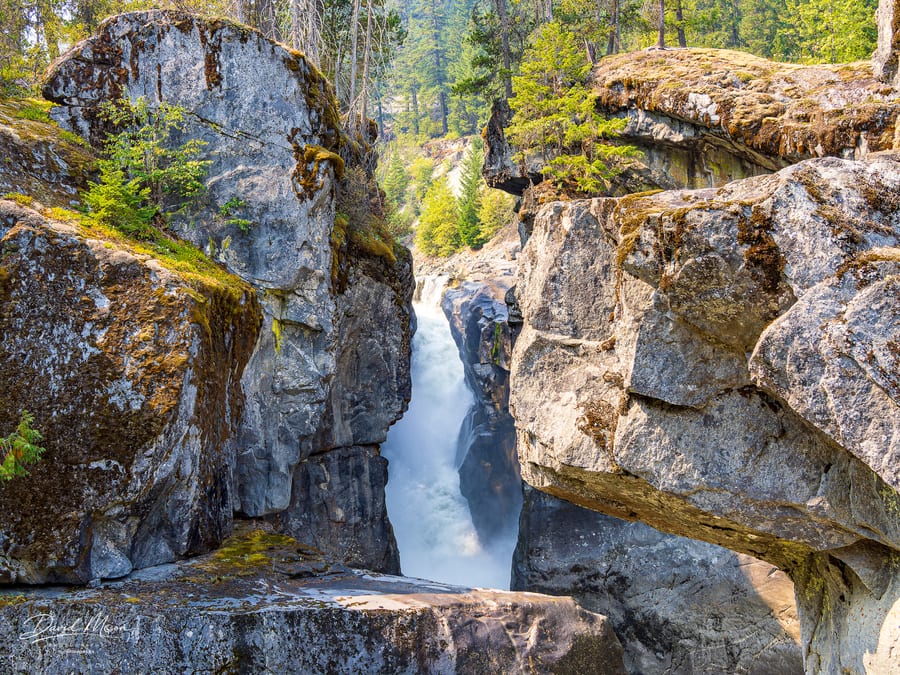 Nairn Falls in the Rock Gorge