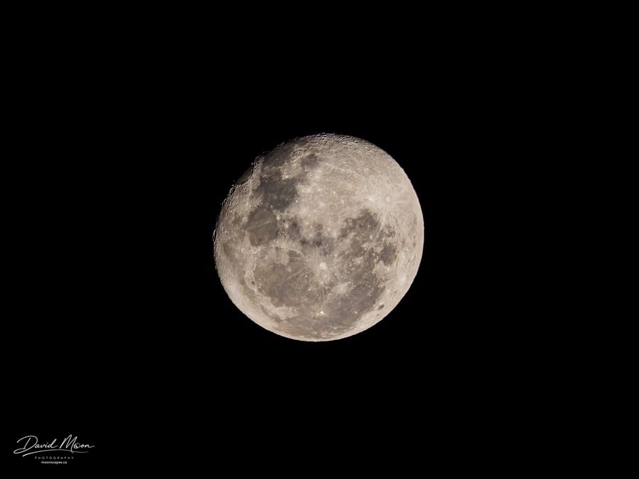 Moon Over Cape Town