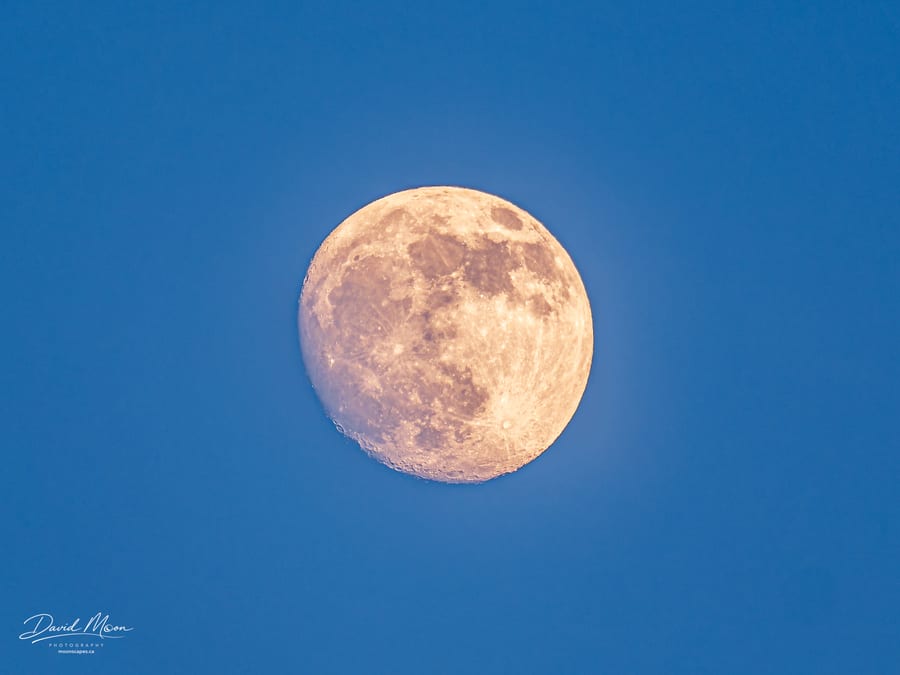 Moon in the Day Sky