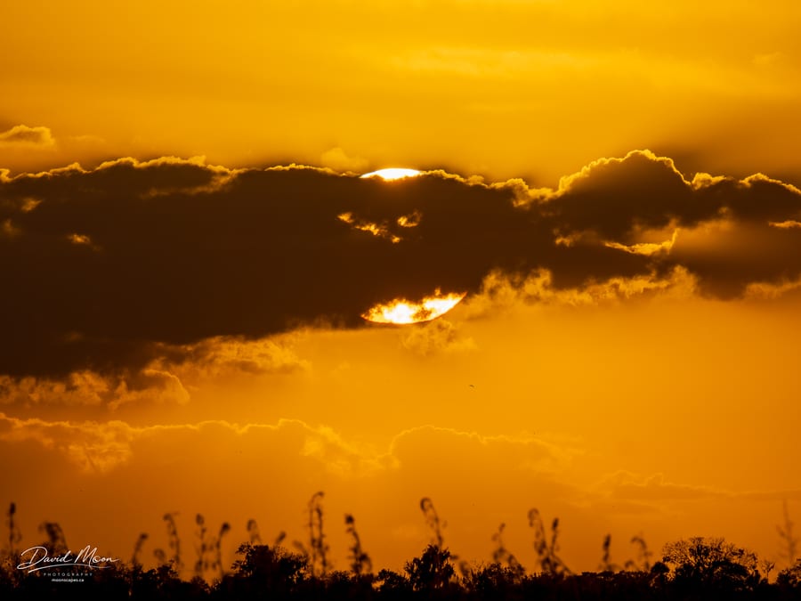 Sun Behind the Clouds