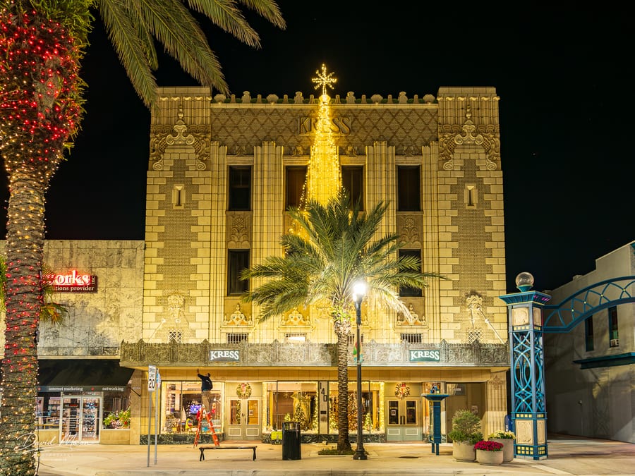 Kress Building for the Holidays
