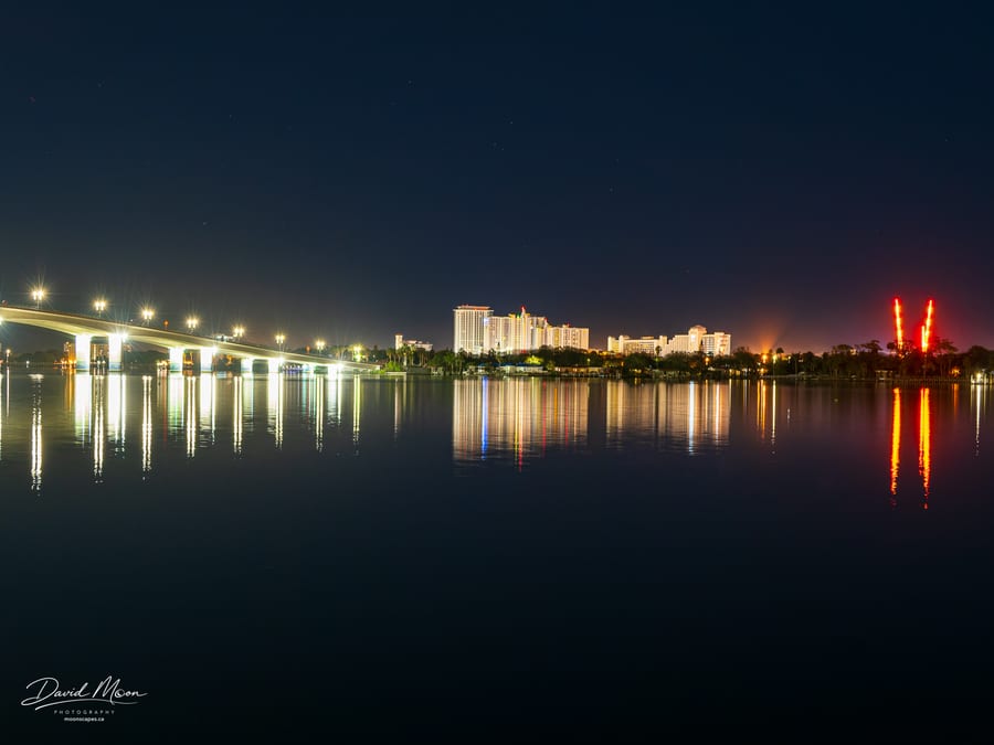 Broadway Bridge and Daytona Skyline