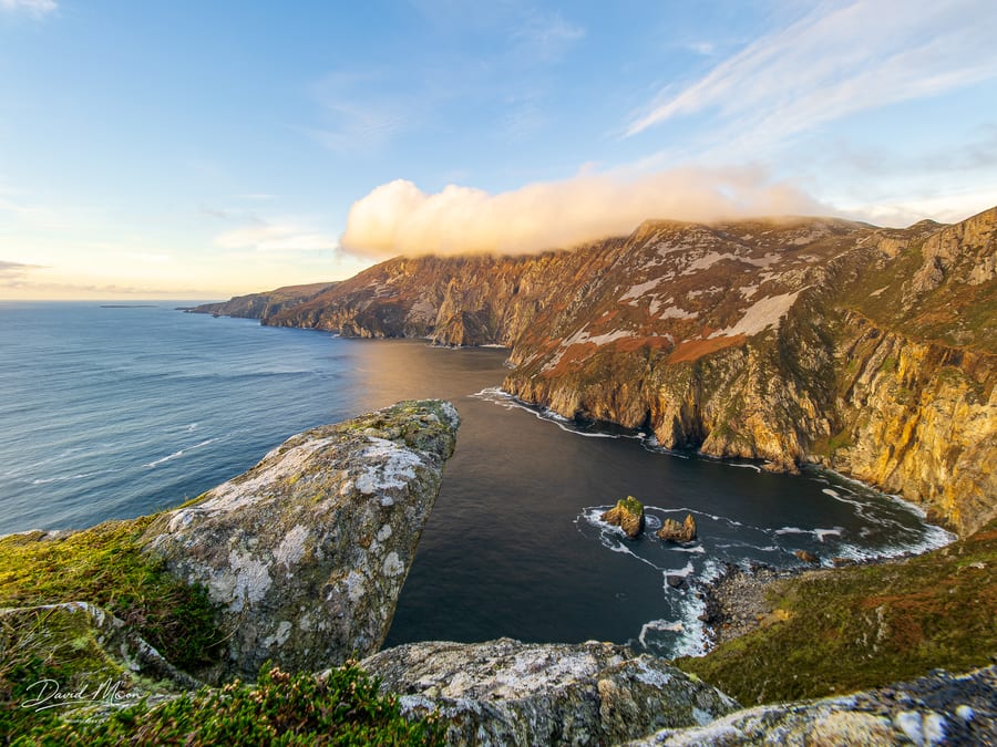 Clouds Draped over Slieve League