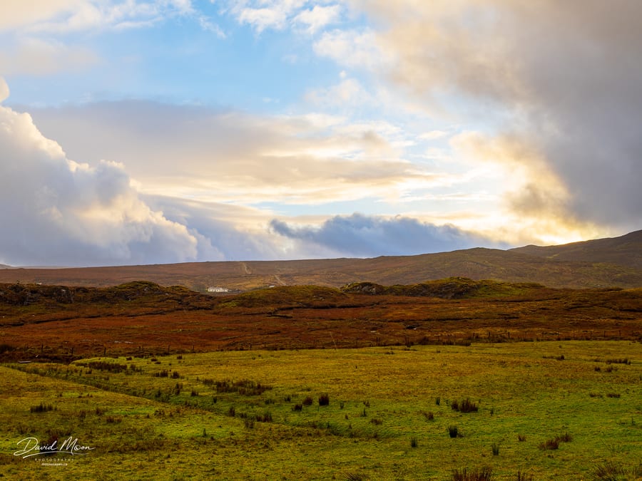 Sunbreak over the Donegal Moor