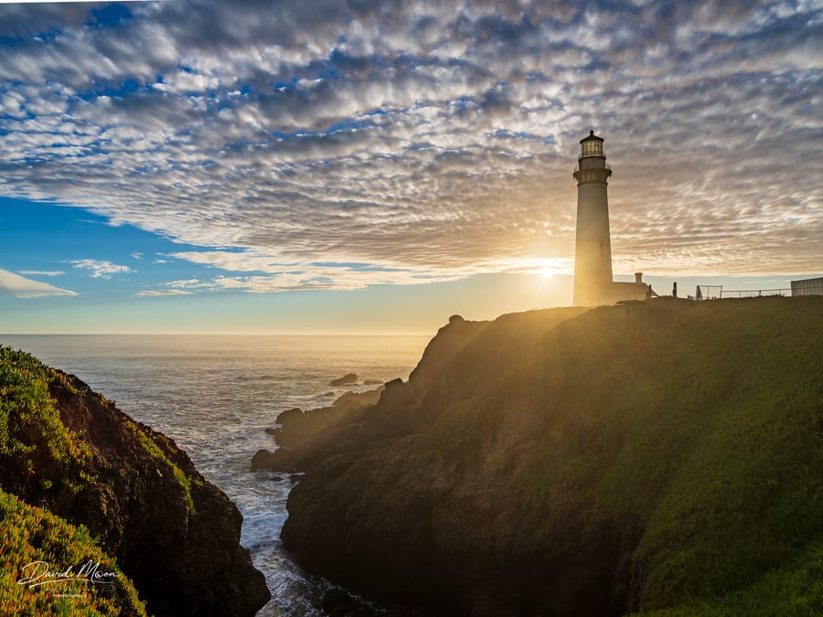 Pigeon Point Lighthouse Backlit