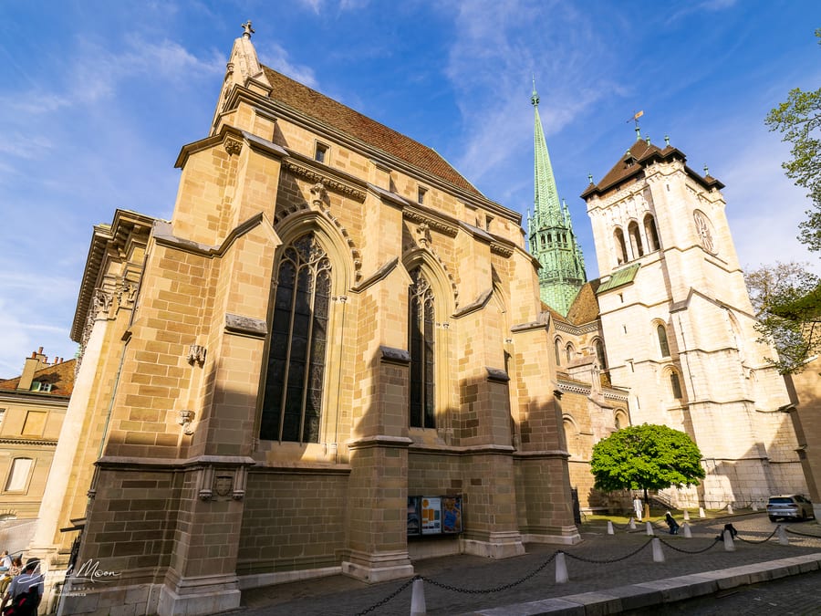 Saint-Pierre Cathedral in Spring Light