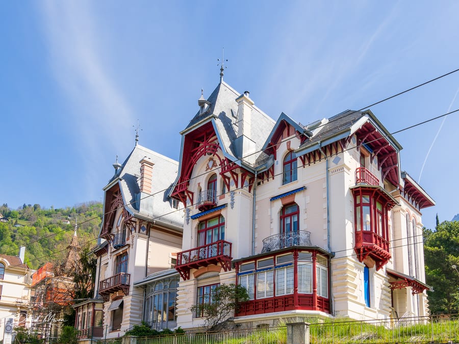 Belle Époque Villa above Montreux
