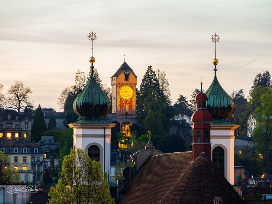 Zytturm at Dusk