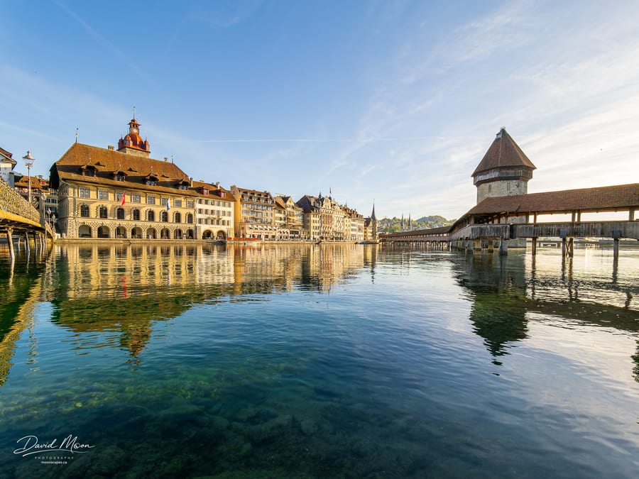 Kapellbrücke in Morning Light
