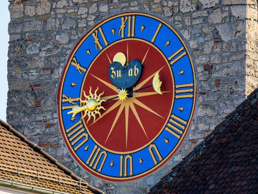 The Clock Face of Zytturm