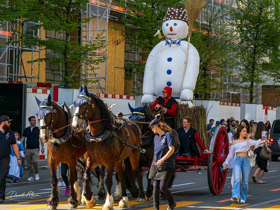 The Böögg Parade in Zürich