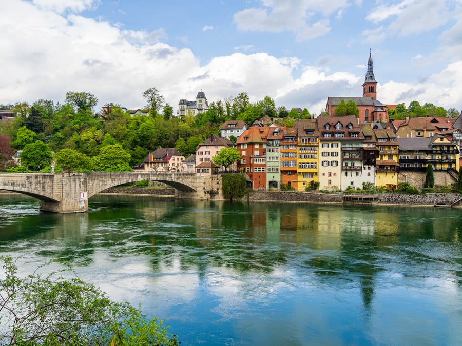 Laufenburg across the Rhine