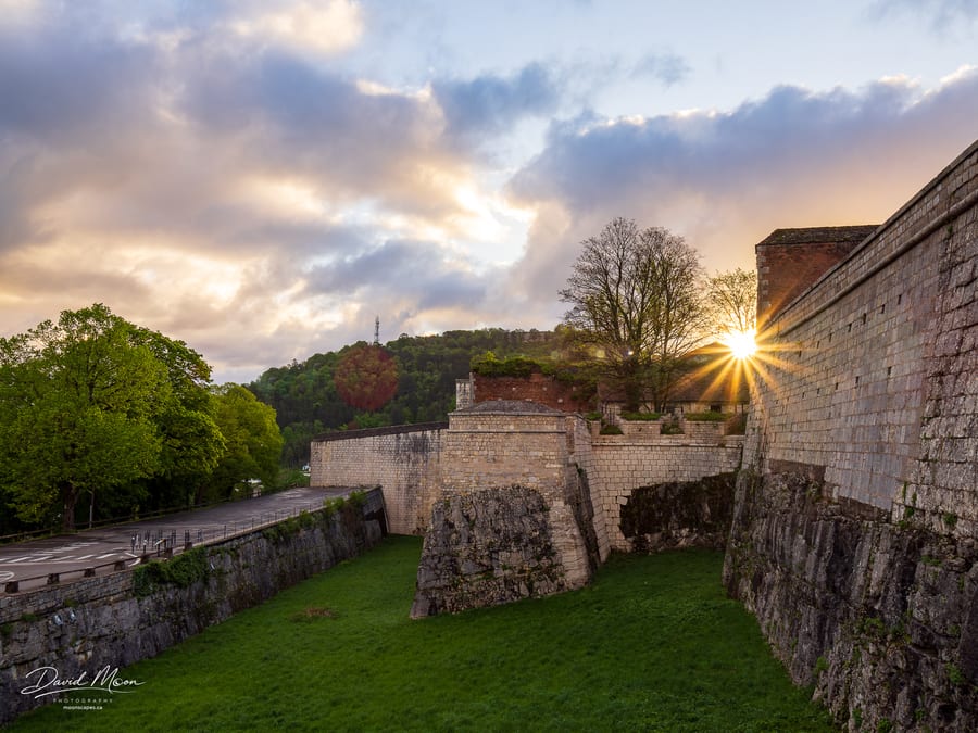 Sunset at the Citadel of Besançon