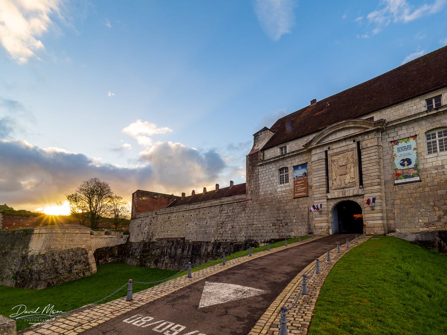 Citadel Gates at Sunset