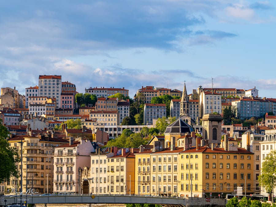 Lyon Rising above the Saône