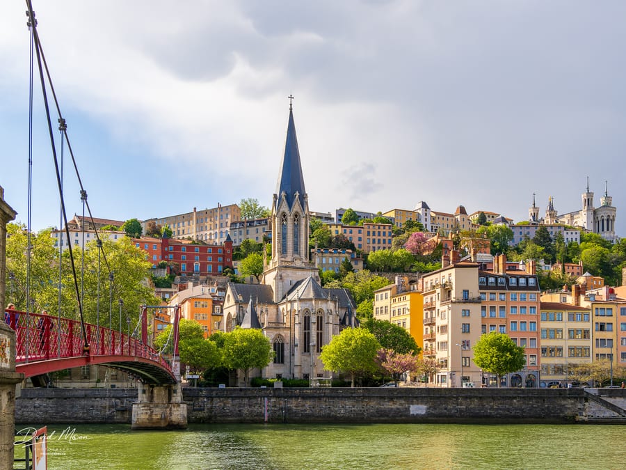 Saint-Georges beneath Fourvière
