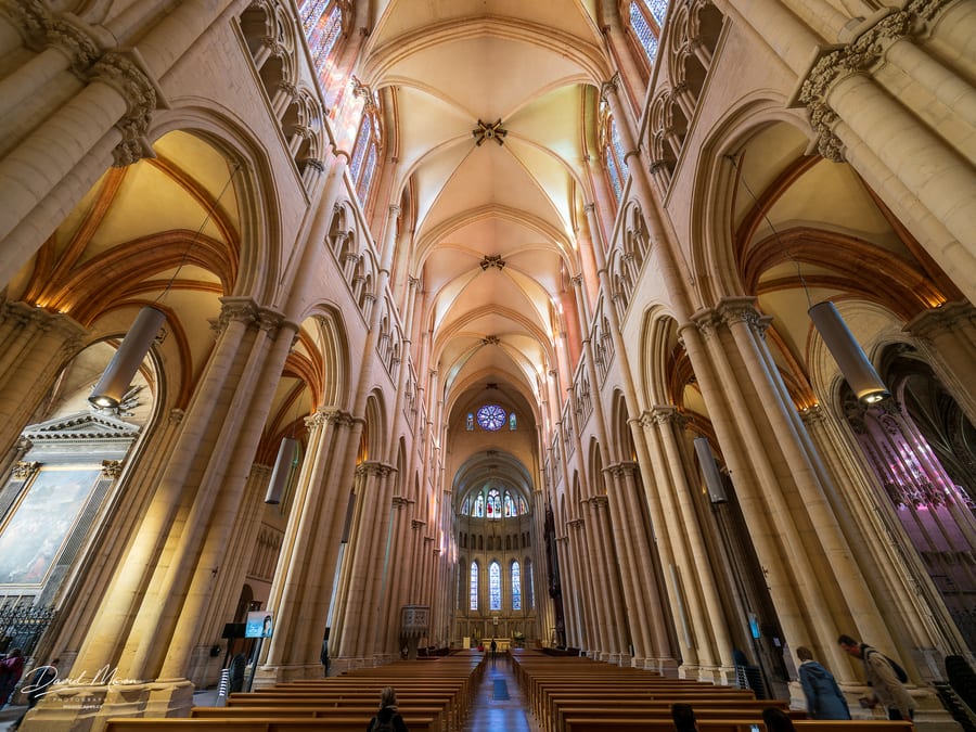 Nave of Lyon Cathedral