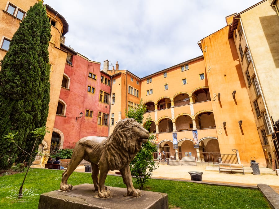 Lion Courtyard in Vieux Lyon