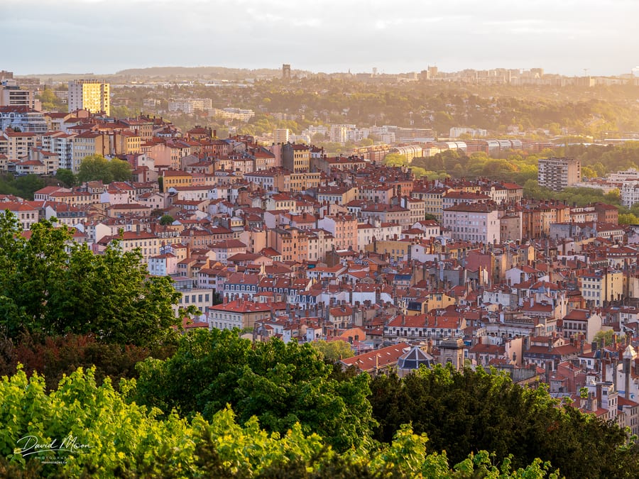 Morning across Lyon's Rooftops