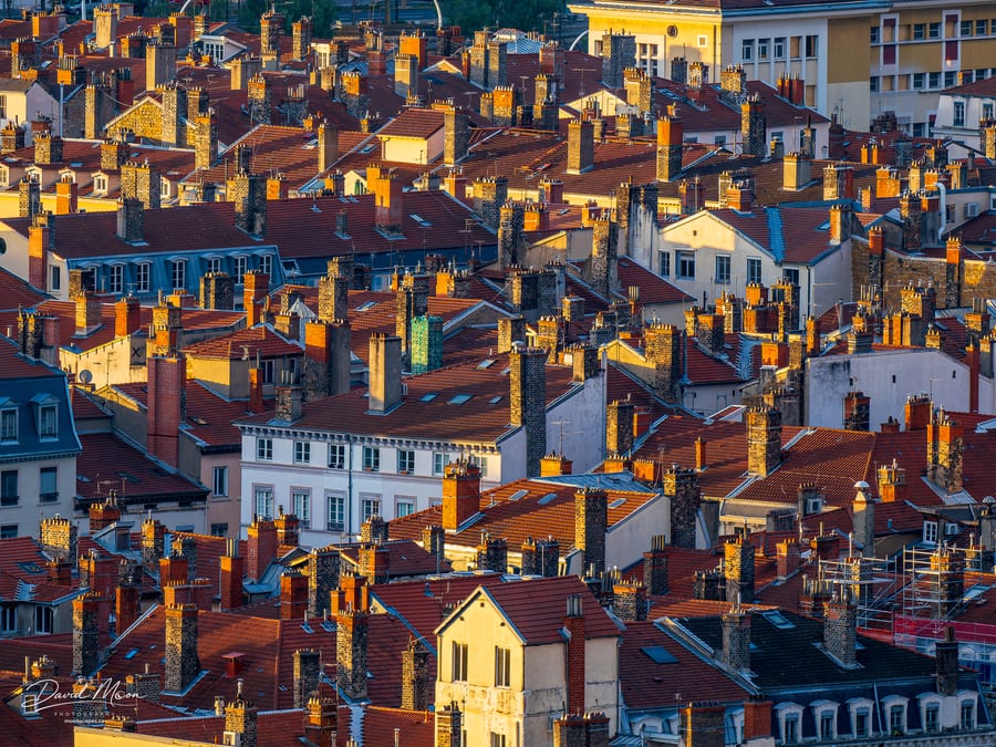Chimneys in Morning Light